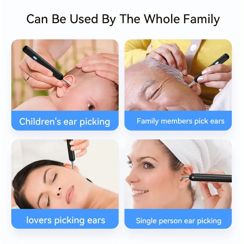 Wireless Ear Wax Removal Tool Camera – LED Light & Smart Cleaning Kit Babarify