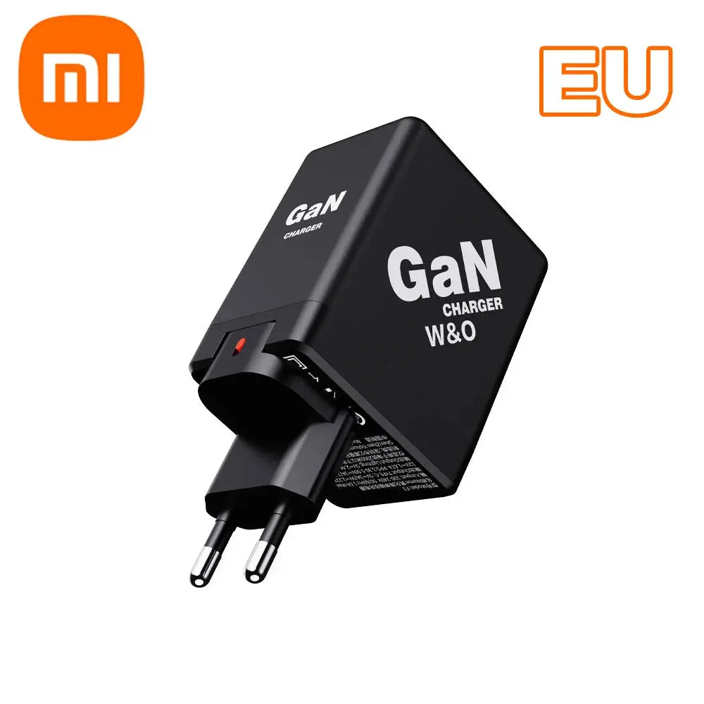 Xiaomi 120W Gan Charger Fast Charge Wall Plug - Black EU Babarify