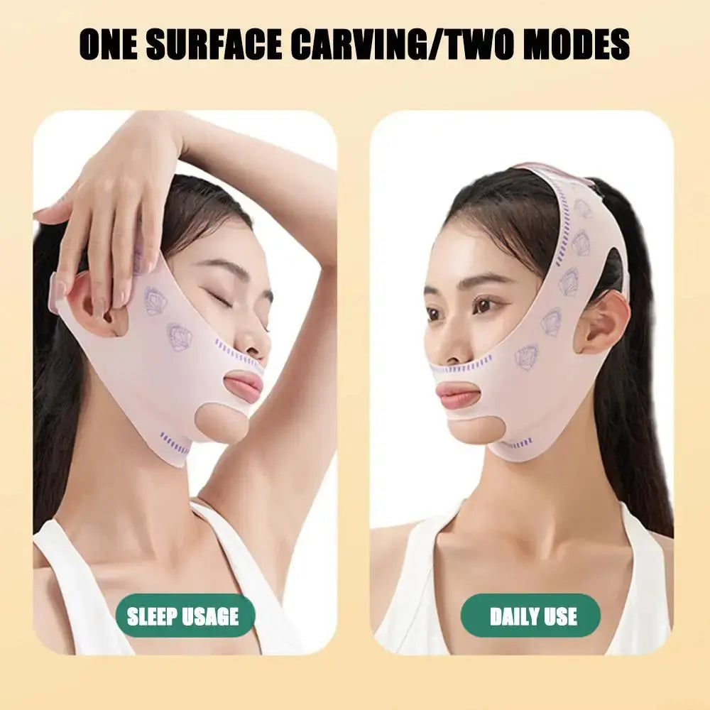 Chin Cheek Slimming Bandage V Shaper Mask - Babarify