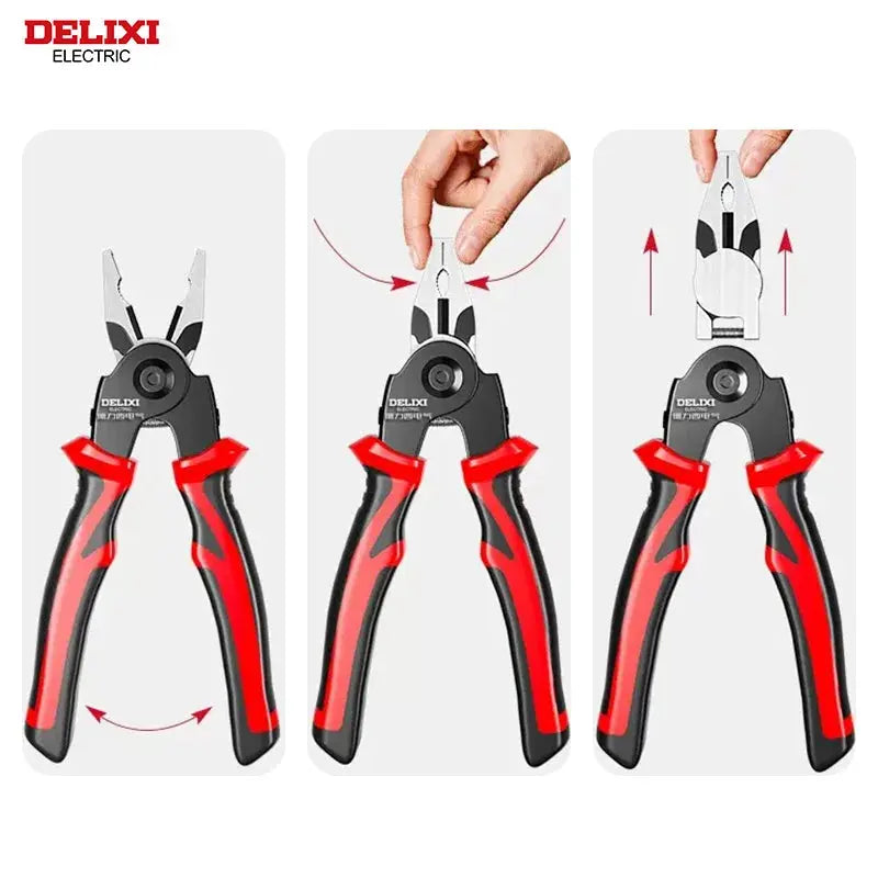 DELIXI Electric 5in1 Multifunction Pliers Set - Babarify