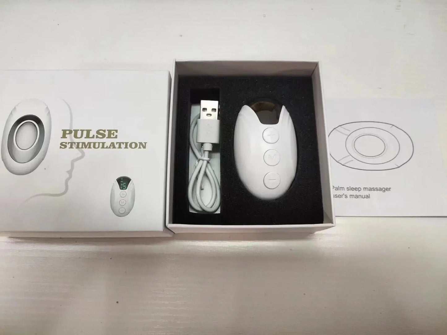 Handheld Sleep Aid Device Relieve Insomnia Instrument Help Sleep Night Anxiety Therapy Relaxatio Pressure Relief Sleep Device Babarify