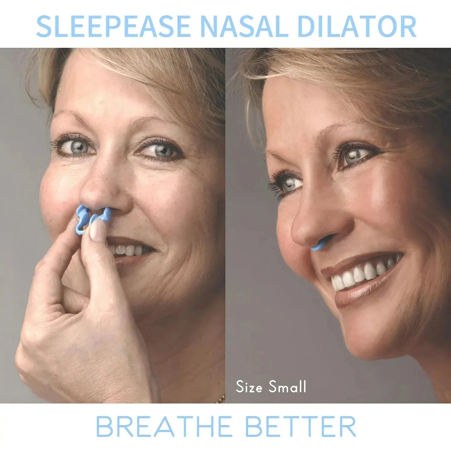 Mini Silicone Nose Clip Stop Snoring – 2pcs Device - Babarify