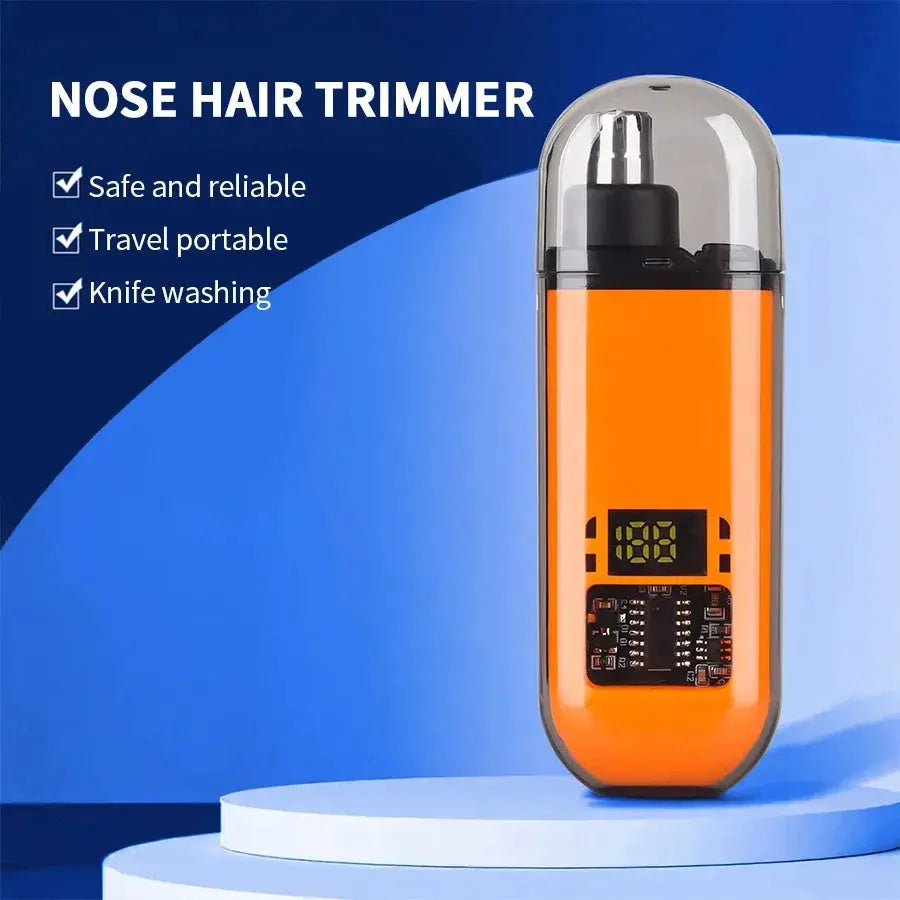 2 in 1 Electric Nose Hair Trimmer for Men – Portable & Painless - Babarify