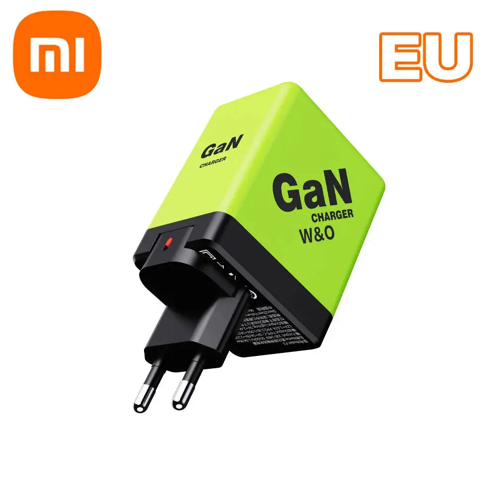 Xiaomi 120W Gan Charger Fast Charge Wall Plug - Green EU Babarify