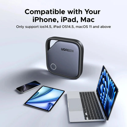 Air Tag, Smart Tag Bluetooth Tracker and Key Finder for Apple iOS with 1-Year Battery Babarify