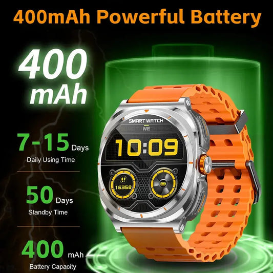 Wireless Bluetooth Smart Watch with TWS Earphones 2-in-1 -   Babarify