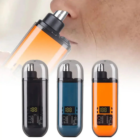 2 in 1 Electric Nose Hair Trimmer for Men – Portable & Painless - Babarify 
