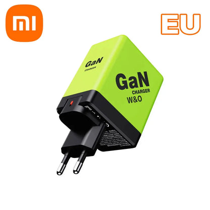 Xiaomi 120W Gan Charger Fast Charge Wall Plug -  Green EU Babarify